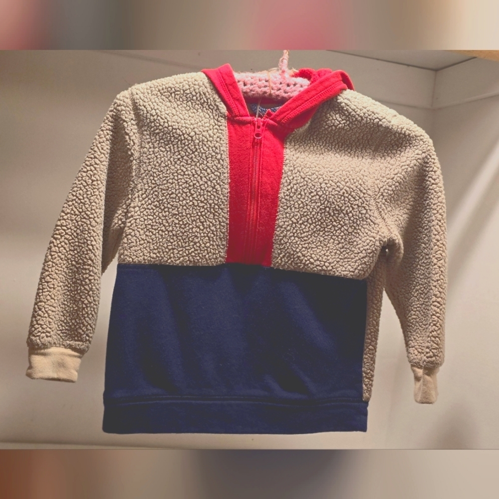 Cat & Jack Half Zip Color Block Hoodie